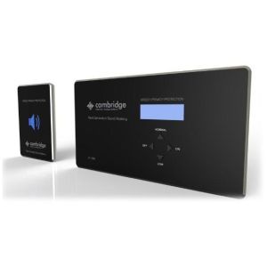 Biamp Cambridge QT-CRE Pack 1 centrale ST1000 + 2 claviers + 8 émetteurs + câbles et accessoires, noir