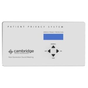 Biamp Cambridge QT-HCE Pack 1 centrale ST1000 + 2 claviers + 8 émetteurs + câbles et accessoires, blanc