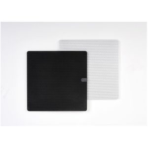 Cloud Electronics CS-3SQGRILL-W Grille magnétique Carrée pour CSC3, blanc