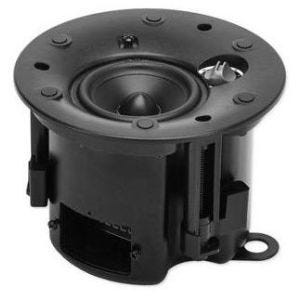 Cloud Electronics CS-C3B Enceinte encastrée HP 3’’ large bande, 16 Watts en 100V, grille à bord fin, noir