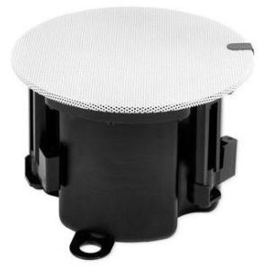 Cloud Electronics CS-C3W Enceinte encastrée HP 3’’ large bande, 16 Watts en 100V, grille à bord fin, blanc