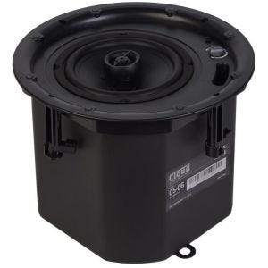 Cloud Electronics CS-C6B Enceinte encastrée HP 6.5’’ + tweeter, 32 Watts en 100V, grille à bord fin, noir