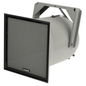 Biamp Community R2694Z EN 12in 3Way Triaxial EN54 Grey Horn Loudspeaker