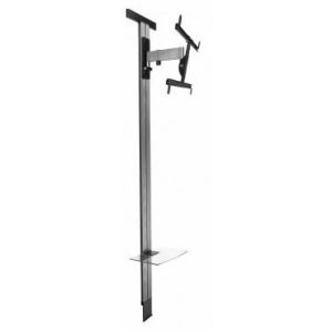 Erard 048461 support pour téléviseur 2,16 m (85") Noir, Titane