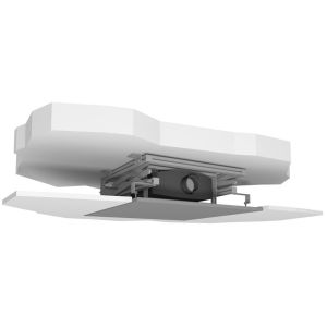 Erard 737704 support pour projecteurs Plafond Noir, Gris, Blanc