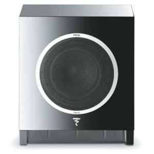 Focal SUB AIR BK Caisson de basse amplifié 110W, HP 21cm, connexion via émetteur sans fil ou RCA, noir