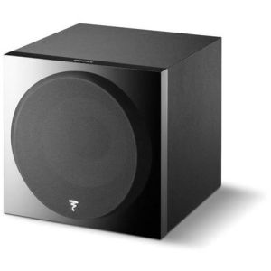 Focal SUB 1000 F Noir Caisson de basse amplifié 30cm, ampli 1000W BASH, connexion RCA