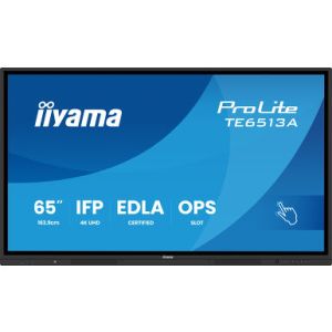 iiyama TE6513A-B1AG Écran Plat Interactif 4K Ultra HD