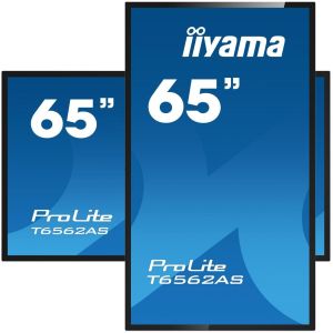 iiyama T6562AS-B1 Écran Plat Interactif 64.5 pouces 4K Ultra HD