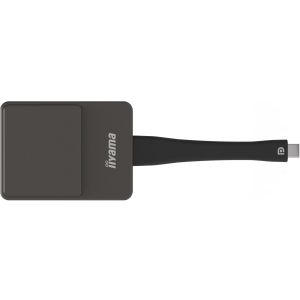 iiyama WP D002C connecteur de télévision intelligent USB 4K Ultra HD Noir, Argent