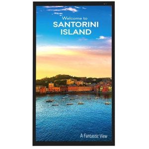 LG 55XE4F-M affichage de messages Écran plat de signalisation numérique 139,7 cm (55") IPS 4000 cd/m² Full HD Noir 24/7