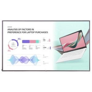 LG 75UH5J-M affichage de messages Écran plat de signalisation numérique 190,5 cm (75") LED Wifi 500 cd/m² 4K Ultra HD Noir Web OS 24/7