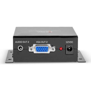 Lindy - Récepteur VGA Cat.6 2 ports, 300m  