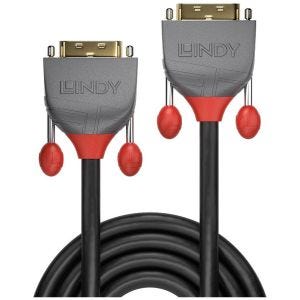 Lindy - Câble DVI-D Dual Link, Anthra Line, 2m