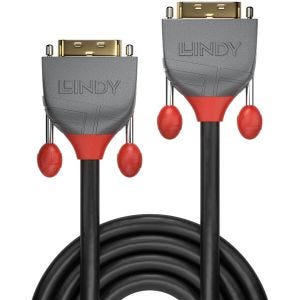 Lindy - Câble DVI-D Dual Link, Anthra Line, 7.5m