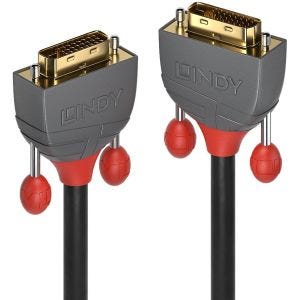 Lindy - Câble DVI-D Dual Link, Anthra Line, 15m