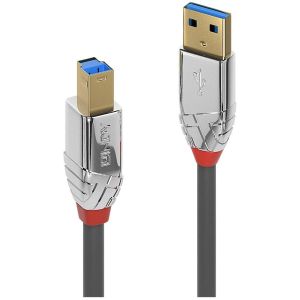 Lindy - Câble USB 3.2 Type A vers B, 5Gbit/s, Cromo Line, 1m