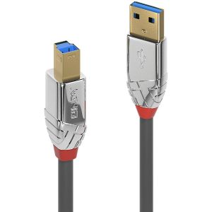 Lindy - Câble USB 3.2 Type A vers B, 5Gbit/s, Cromo Line, 2m