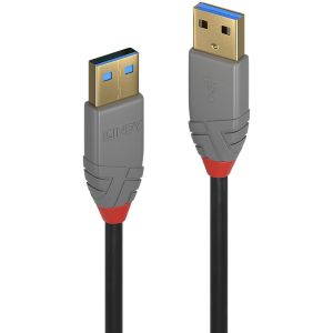 Lindy - Câble USB 3.2 type A vers A, 5Gbit/s, Anthra Line, 1m