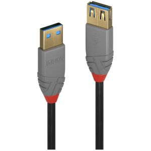 Lindy - Rallonge USB 3.2 type A, 5Gbit/s, Anthra Line, 2m