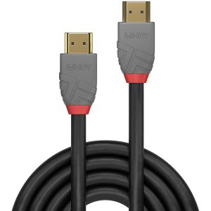 Lindy - Câble HDMI High Speed, Anthra Line, 0.3m