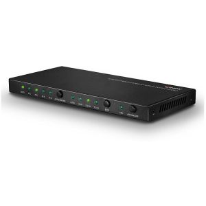 Lindy - Switch HDMI 18G 4 Ports avec Audio