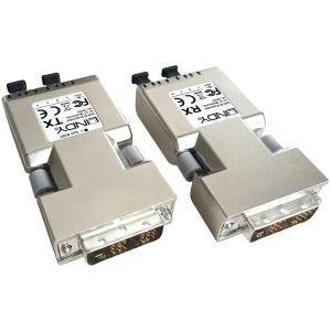 Lindy - Kit extender DVI-D Single Link sur fibre optique 500m
