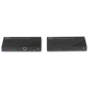 Lindy - Extender KVM Cat.6 HDBaseT 100m HDMI 4K60, Audio, IR & RS-232 