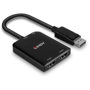 Lindy - Hub MST DisplayPort vers 2 Ports HDMI