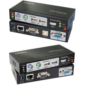 Lindy - Extender KVM  Combo Cat.6 VGA, USB & PS/2, 300m 