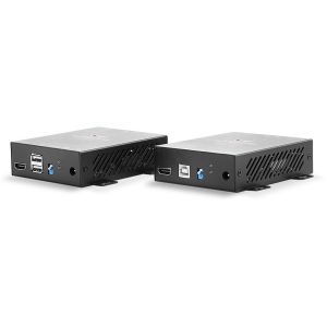 Lindy - Kit Extender HDMI 4K60, USB, IR & RS232 sur fibre optique, 300m