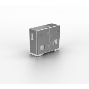 Lindy - Bloqueurs de port USB Type A (sans clé) - Pack de 10, Blanc