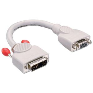Lindy - Câble moniteur DVI-A mâle à HD-15 femelle 20cm