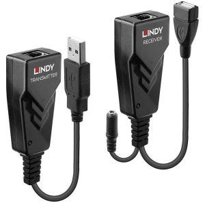 Lindy - Extender USB 2.0 Cat.6 100m  