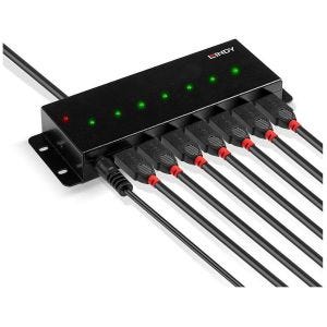 Lindy - Hub USB 2.0 7 ports