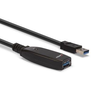 Lindy - Rallonge active USB 3.0, Slim, 15m