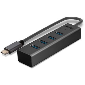 Lindy - Hub USB 3.2 Gen 1 Type C 4 ports