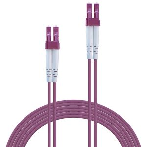 Lindy - Fibre Optique Duplex LC/LC OM4, 10m