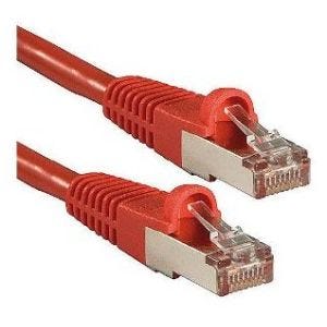 Lindy 47161 câble de réseau Rouge 0,5 m Cat6 S/FTP (S-STP)