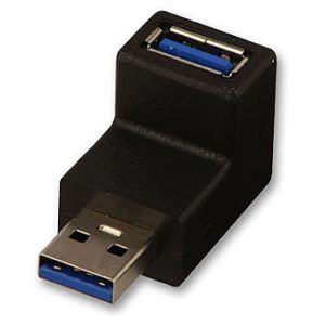 Lindy - Coude USB 3.2 Type A vers A, vers le haut