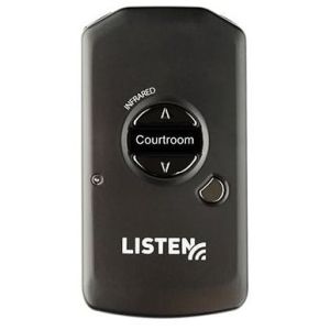 Listen IR LR-5200-IR Récepteur infrarouge 4ch sélectionnables avec bouton programmable