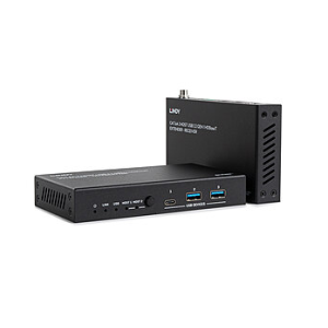 Lindy 43421 Extender 2 Hôtes USB 3.2 Gen 1 Cat.6A HDBaseT, 100m