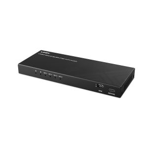 Splitter HDMI 8K60 avec audio et mise à l'échelle, 4 ports