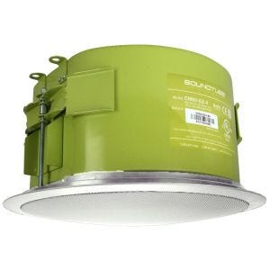 SoundTube Entertainment CM62-EZ-II-WH Enceinte encastrable HP 6.5"+ tweeter, 32W en 100V. EN54-24, blanc