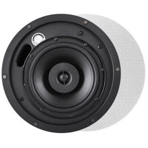 SoundTube Entertainment CM82-BGM-II-WH Enceinte avec backcan HP 8"+ tweeter, 64W en 100V. Grille à bord fin, blanc