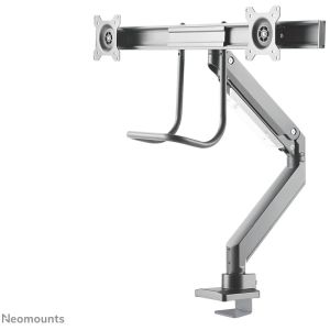 Neomounts NM-D775DXSILVER Support d'écran double (Ressort à gaz)