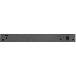 NETGEAR GS108LP Non-géré Gigabit Ethernet (10/100/1000) Connexion Ethernet, supportant l'alimentation via ce port (PoE) 1U Noir, Gris
