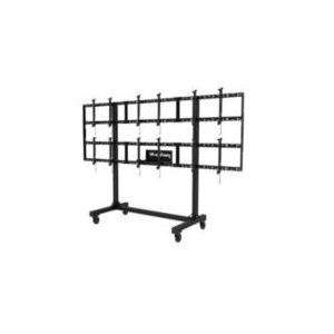 Peerless DS-C555-3X2 Chariot et Support Multimédia (Pour Écran Plat de 46 à 55 Pouces)