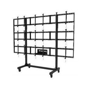 Peerless DS-C555-3X3 Chariot et Support Multimédia (Mobile pour Mur Vidéo)