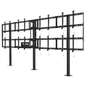Peerless DS-S555-4X2 chariot et support multimédia Noir